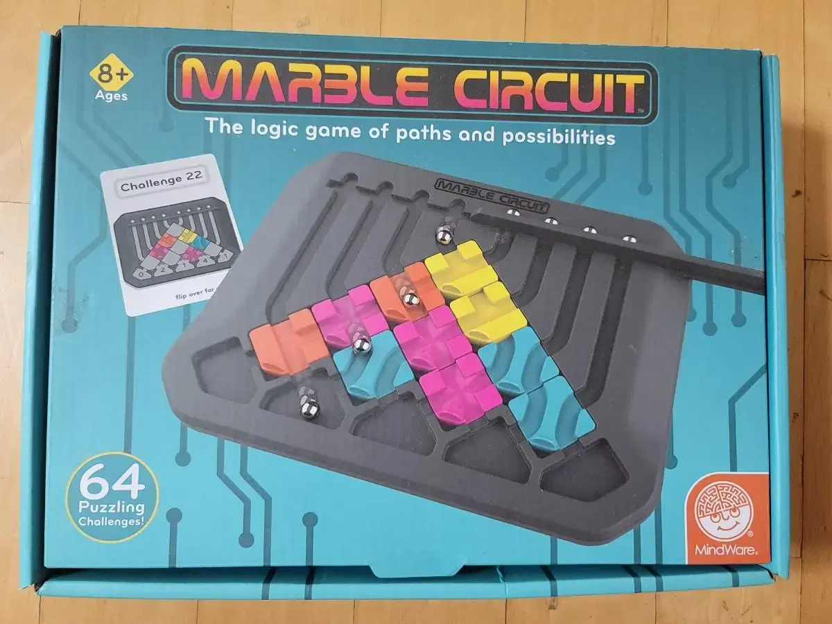 <어린이보드게임> 퍼즐/marble circuit 카드 64종